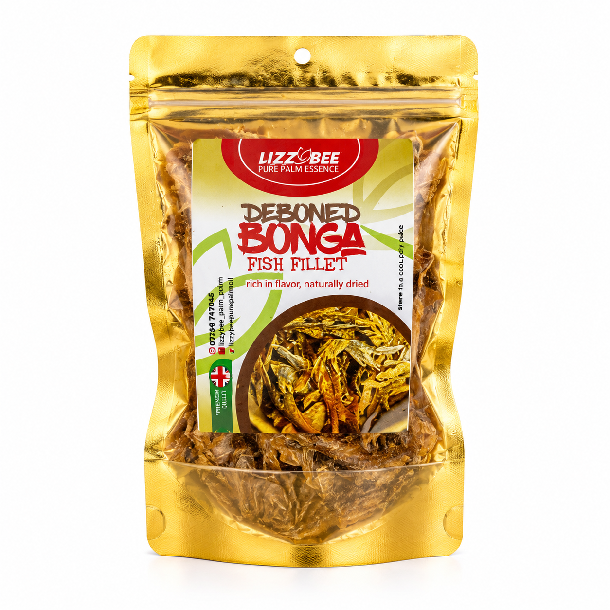 Deboned Smoked Bonga Fish