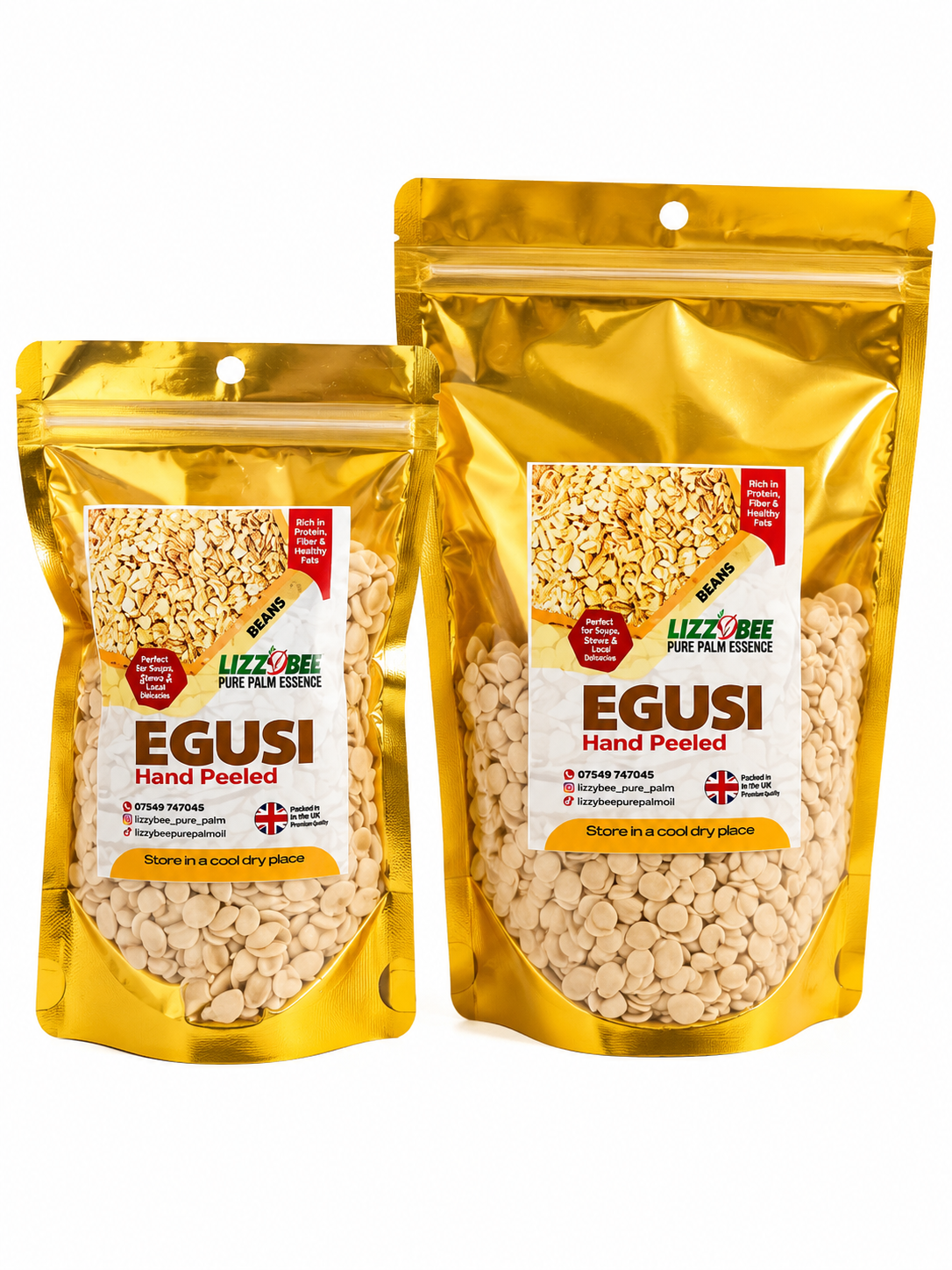 Hand Peeled Egusi (Melon Seeds)
