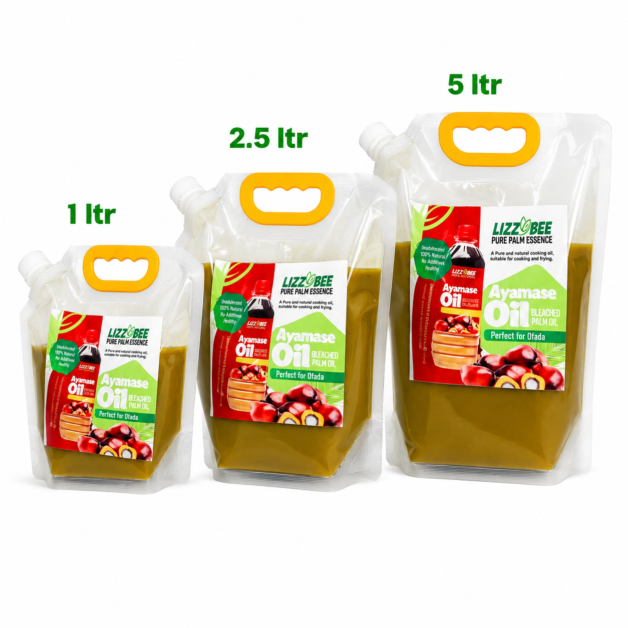 Ayamase Bleached Palm Oil (Ofada Oil)